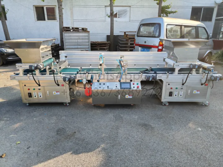 KMR-100 PLC automatic tray seeding machine