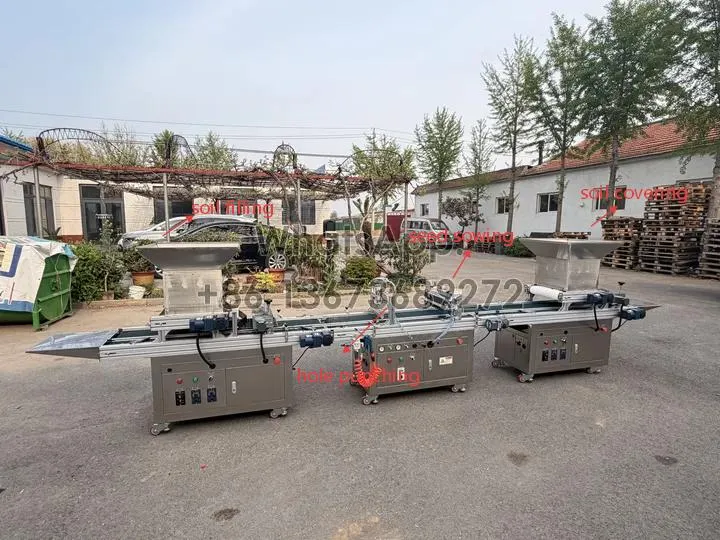 components of automatic seedling production line