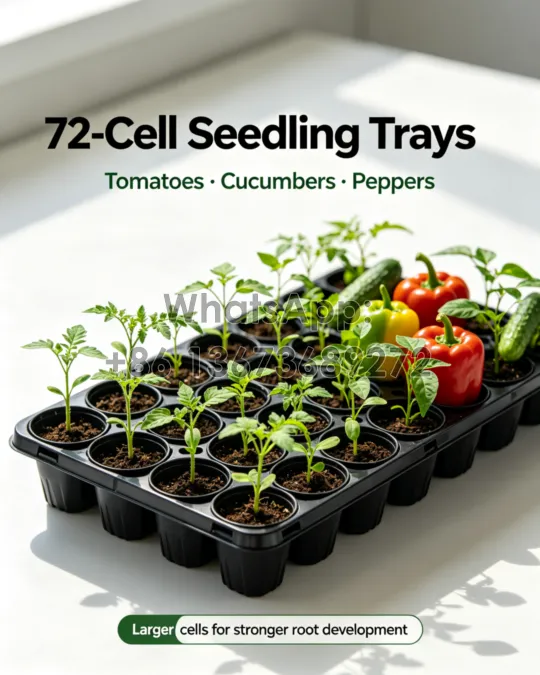 72-cell trays