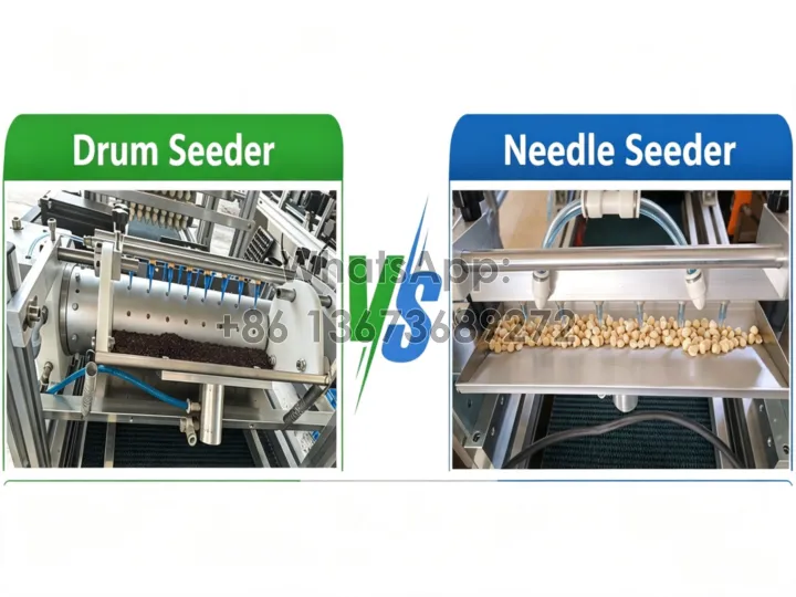 Drum Seeder vs Needle Seeder